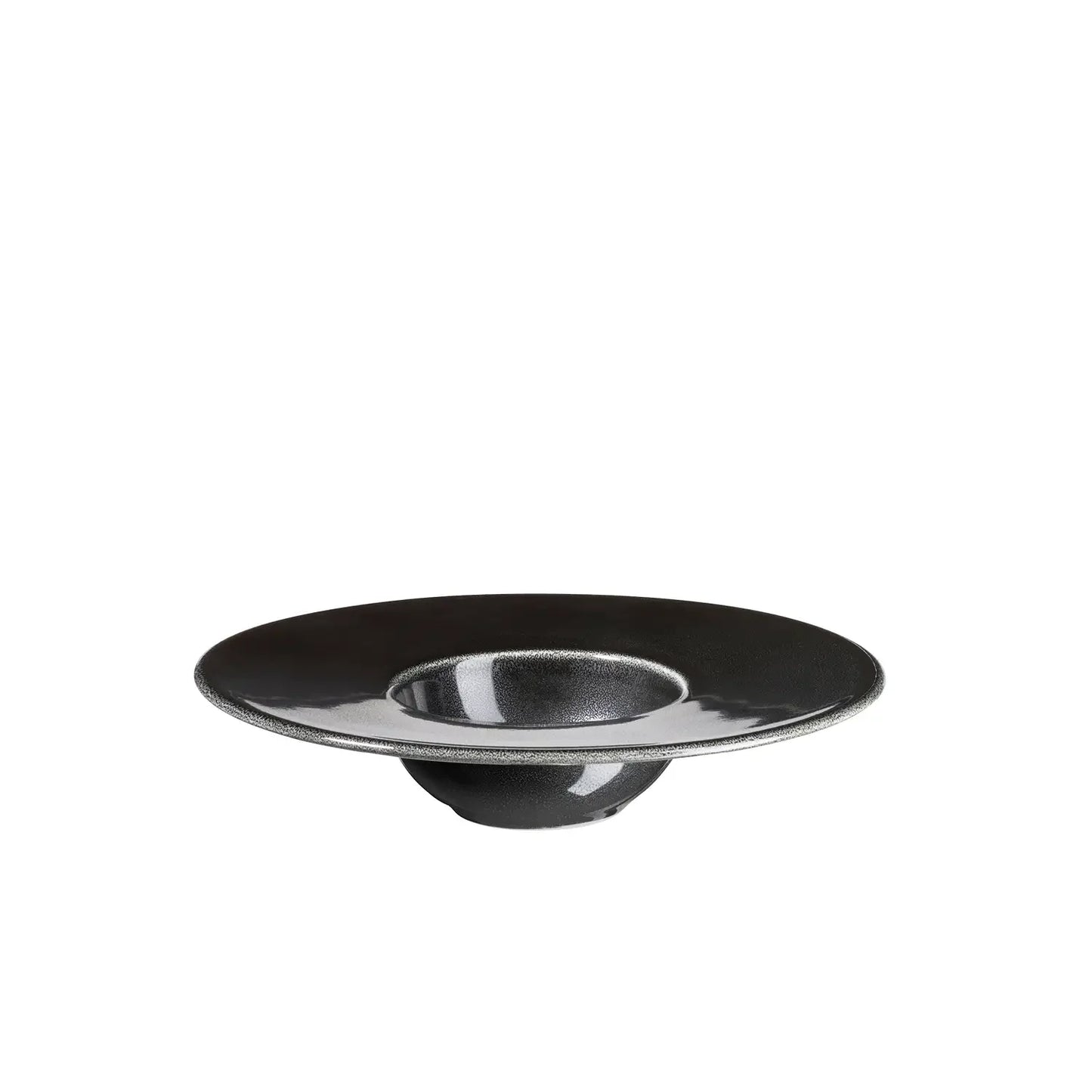Noir Gourmet Plate Set | 4-piece | Black | Porcelain | Made in Portugal