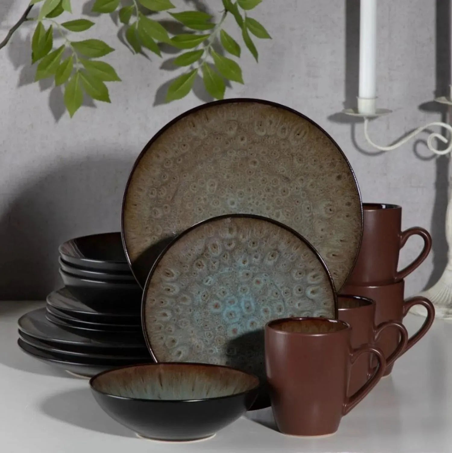 blase-kollektion-geschirrset-braun-16-32-48-teilig-steinzeug-toepferkunst-2_11d115de-5d8a-4b23-912e-147a6069d3b0 - Töpferkunst | Steingut Geschirrsets