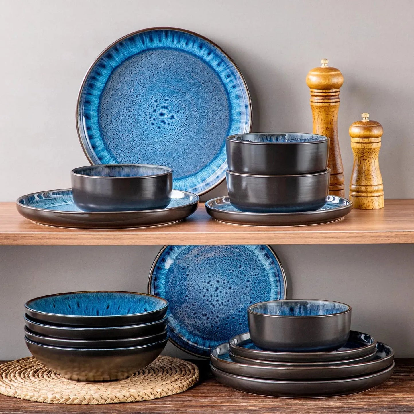 chic-kollektion-geschirrset-blau-16-steingut-toepferkunst-3 - Töpferkunst | Steingut Geschirrsets