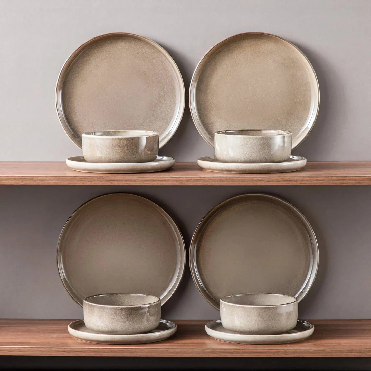 chic-kollektion-geschirrset-braun-12-steingut-toepferkunst-4 - Töpferkunst | Steingut Geschirrsets
