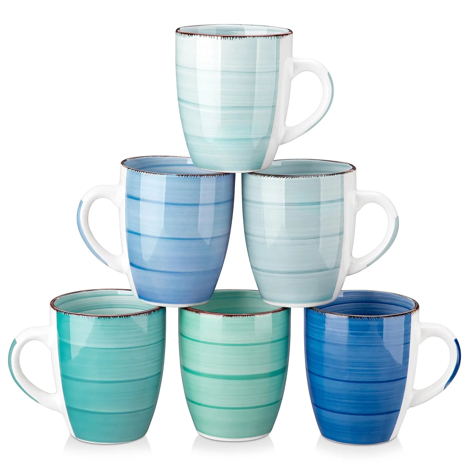 Circle Blue Cup Set – Töpferkunst