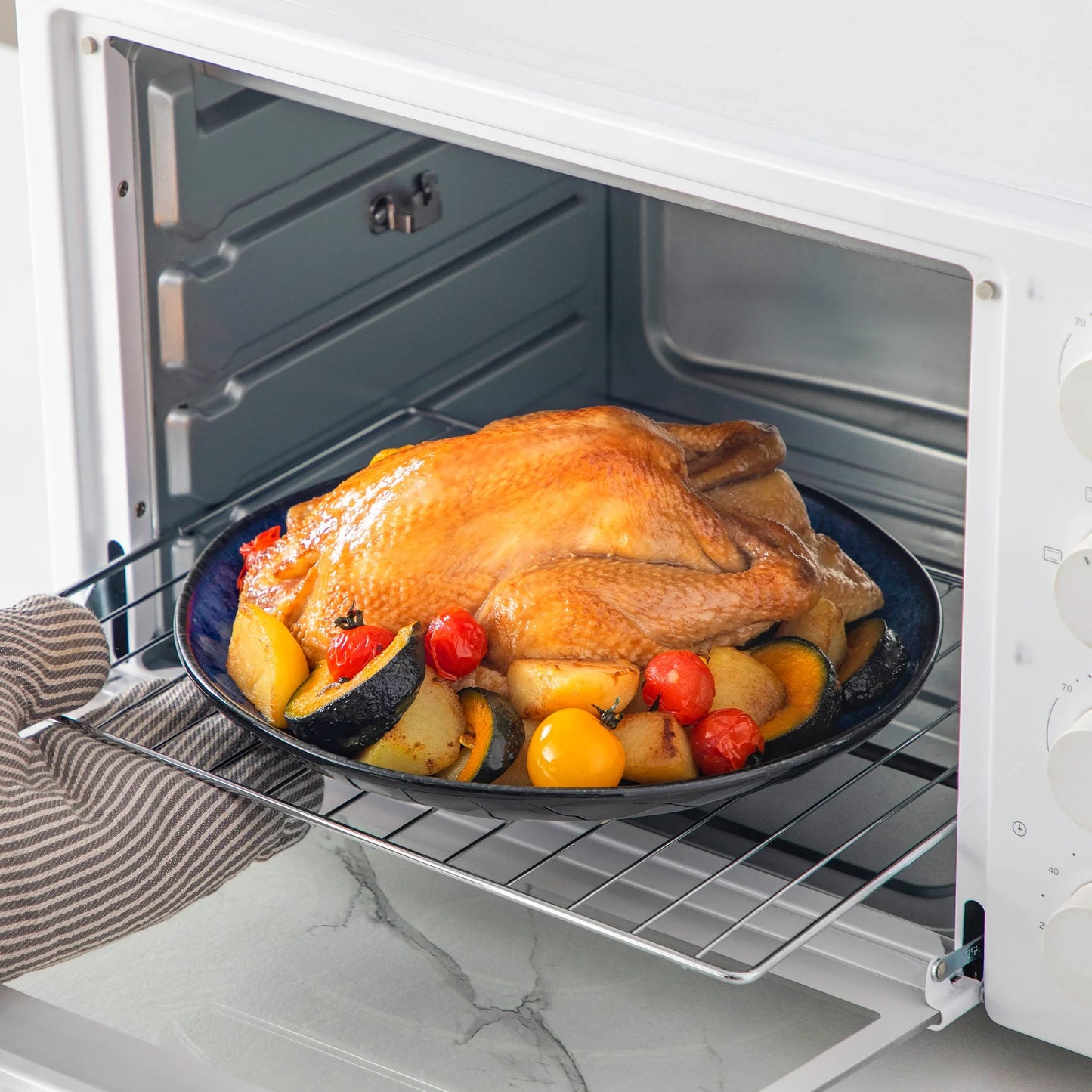 "Color" Kollektion | 18/36-tlg. Geschirr Set | Blau | Steingut - Töpferkunst | Steingut Geschirrsets