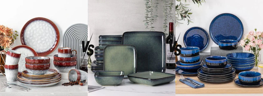 Steingut Geschirr im Vergleich: Color, Color Pure oder Square?