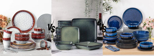 Steingut Geschirr im Vergleich: Color, Color Pure oder Square?
