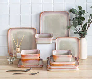 Kollektion Fog - Töpferkunst | Steingut Geschirrsets