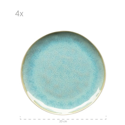 Nordic Frost Kombiservice | 16-tlg. | Grün | Steinzeug