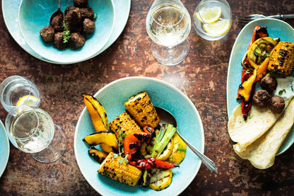 Nordic Frost Kombiservice | 16-tlg. | Grün | Steinzeug