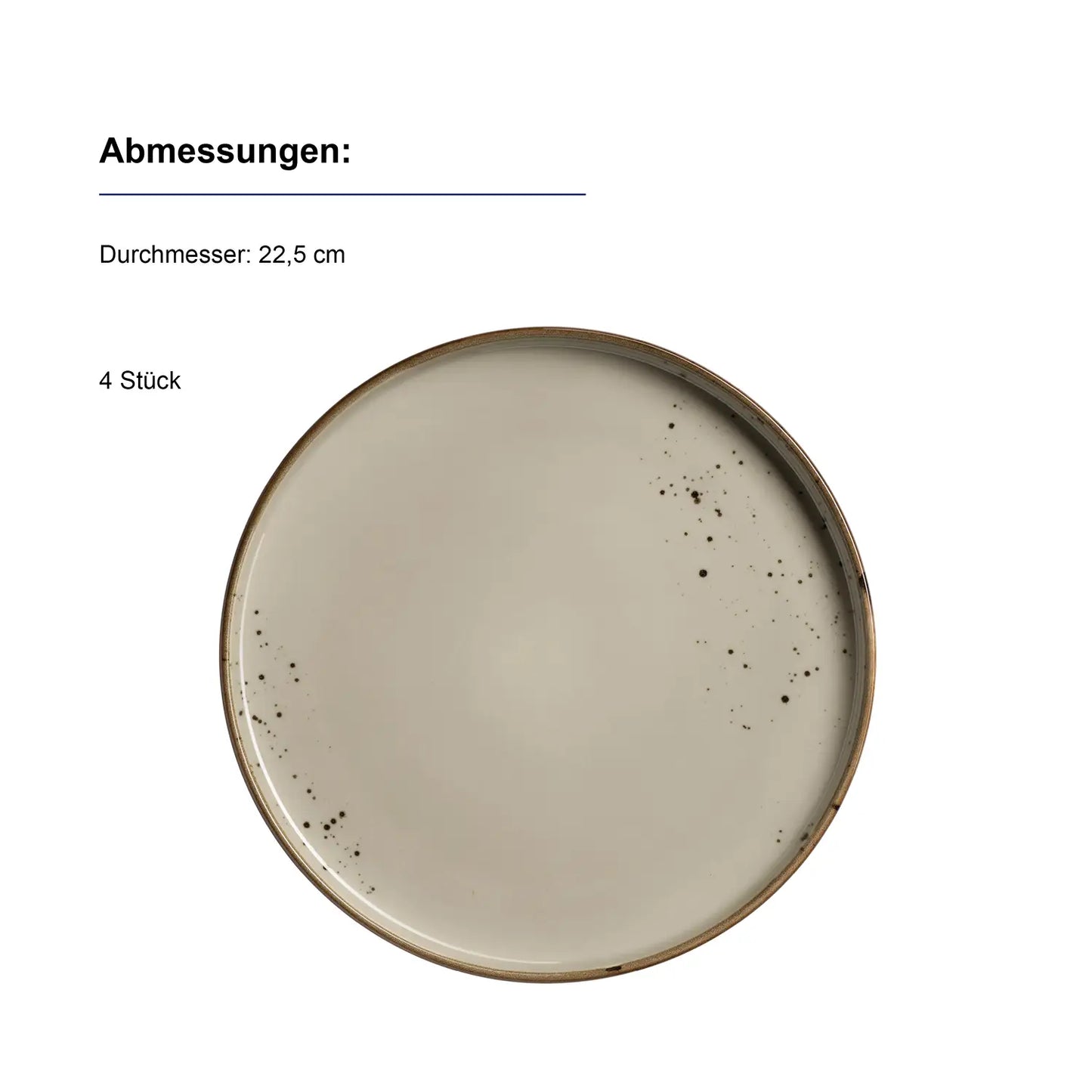 Riviera Kombiset | 16-tlg. | Olivgrau | Porzellan