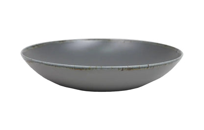 Bianco Deep Plate | Set of 6 | Grey | Porcelain | Made in Portugal