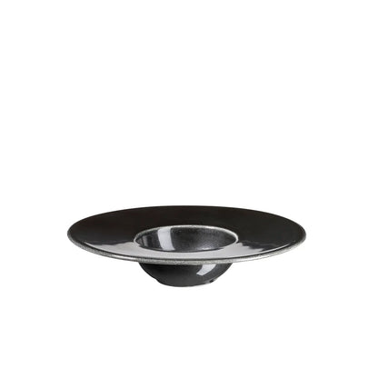 Noir Gourmet Plate Set | 4-piece | Black | Porcelain | Made in Portugal