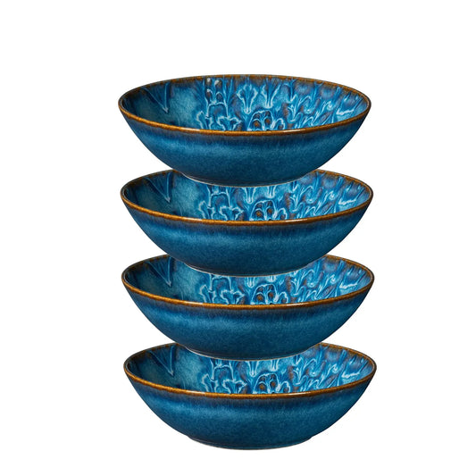 Azulejo Blu Schüssel. | 4-tlg. | Blau | Steinzeug | Made in Portugal