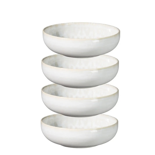 Azulejo Blanc Schüssel UNO. | 4-tlg. | Weiß | Steinzeug | Made in Portugal