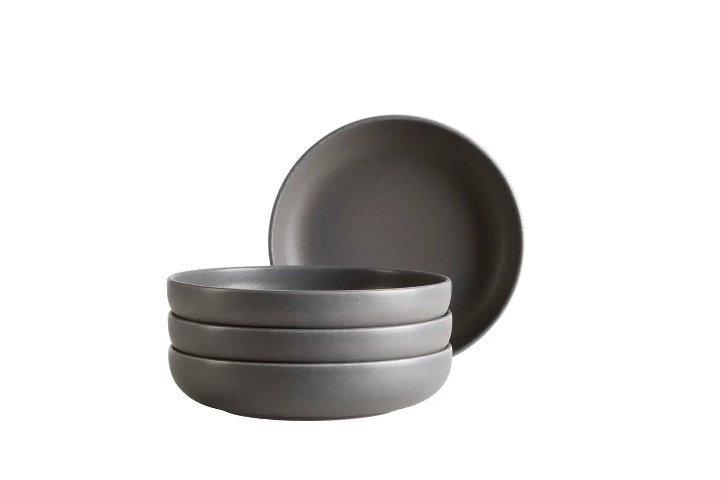 Uniq Schüssel | 4-tlg. | Anthrazit | Steinzeug | Made in Portugal