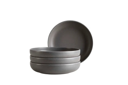 Uniq Schüssel | 4-tlg. | Anthrazit | Steinzeug | Made in Portugal