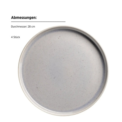 Pastello Dinnerware Set | 8-pc. | Lilac | Stoneware | Made in Portugal
