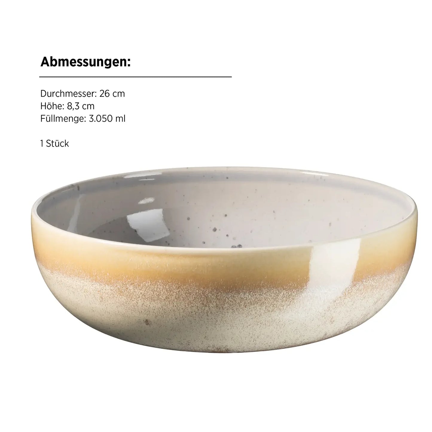 Pastello Schüssel-Set | 5-tlg. | Flieder | Steinzeug | Made in Portugal