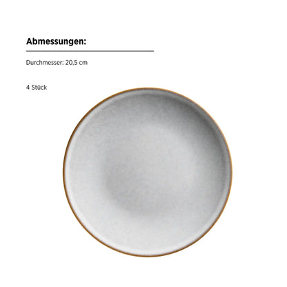 Fume Frühstückset | 12-tlg. | Weiß | Steinzeug | Made in Portugal