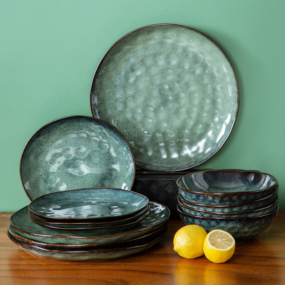 Green crockery hotsell